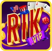 Rikvip logo footer