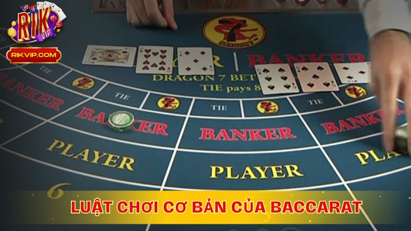 Luật Chơi Cơ Bản của Baccarat Tại RikVip