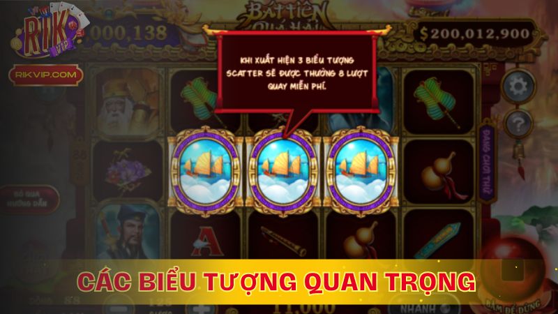 Các biểu tượng quan trọng của trò chơi