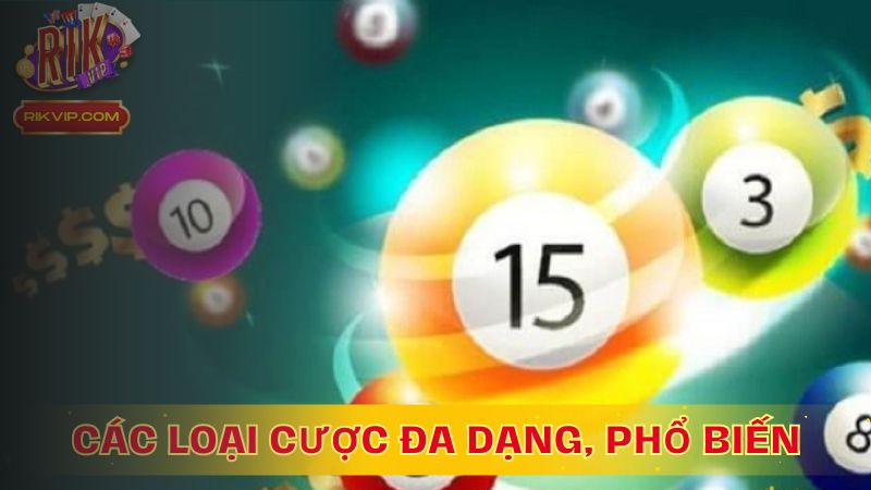 Các loại cược đa dạng, phổ biến