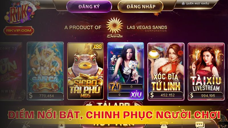 Điểm nổi bật, chinh phục người chơi