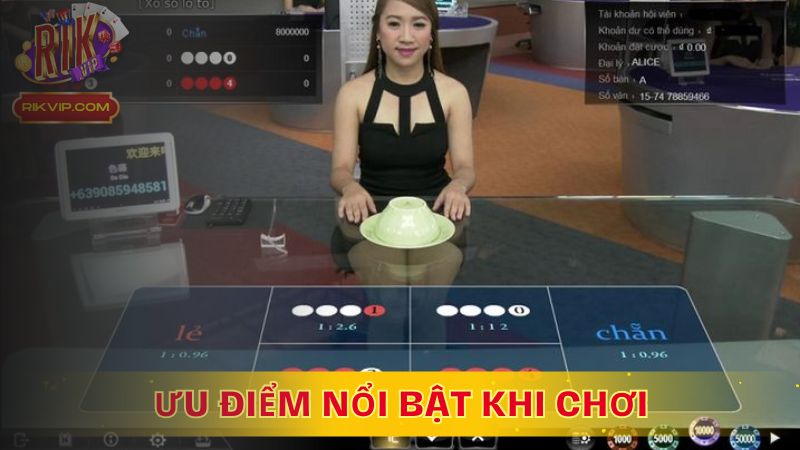 Ưu điểm nổi bật khi chơi